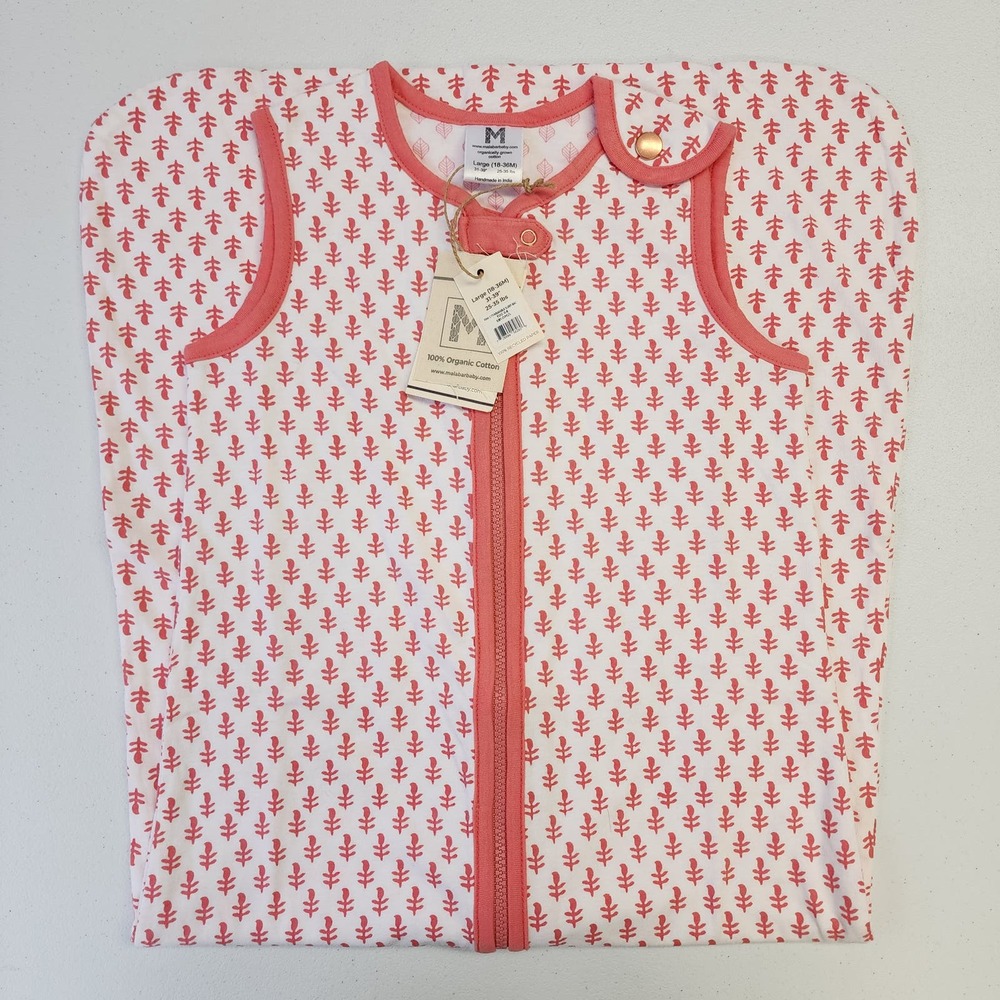 Malabar Baby TOG 0.6 (Lightweight) Pink City Wearable Baby Sleep Bag Large NWT